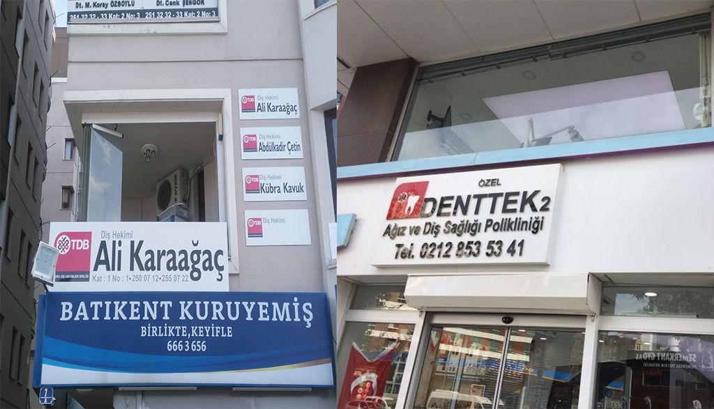 disci-5 Diş Hekimi Tabela