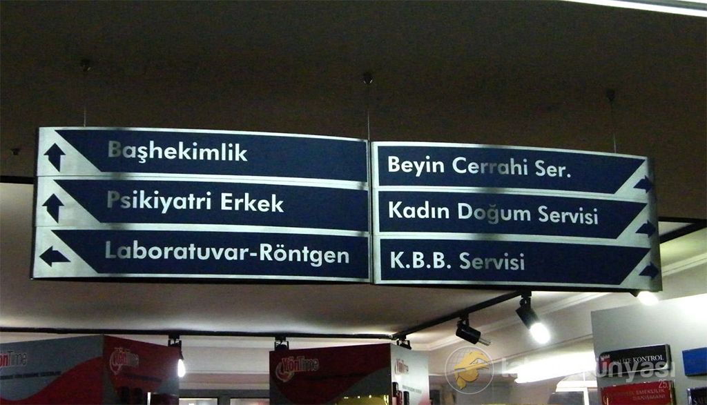 yon-6 Yönlendirme Tabela